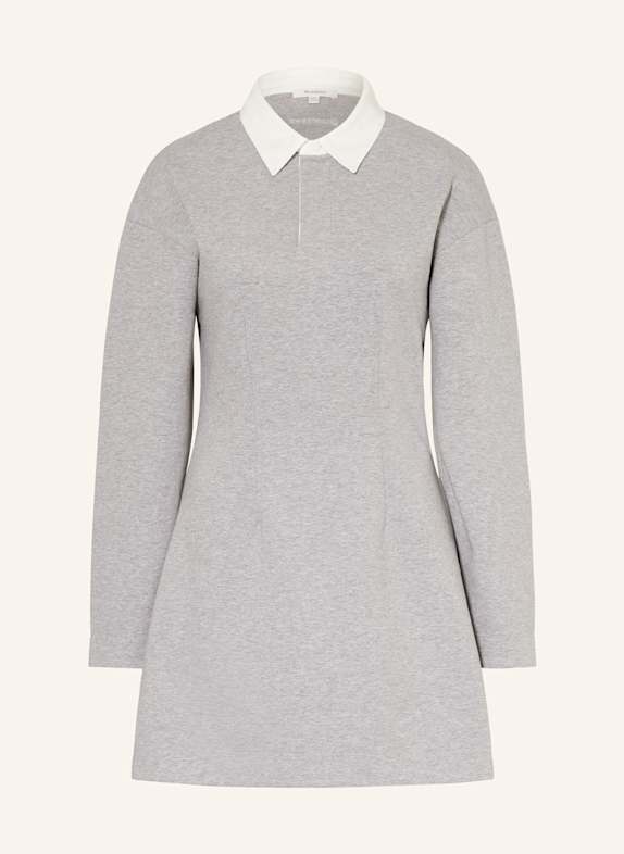 JW ANDERSON Sweatkleid HELLGRAU/ WEISS
