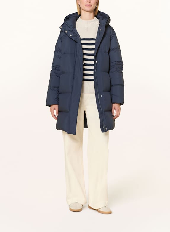 TOMMY HILFIGER Daunenmantel DUNKELBLAU