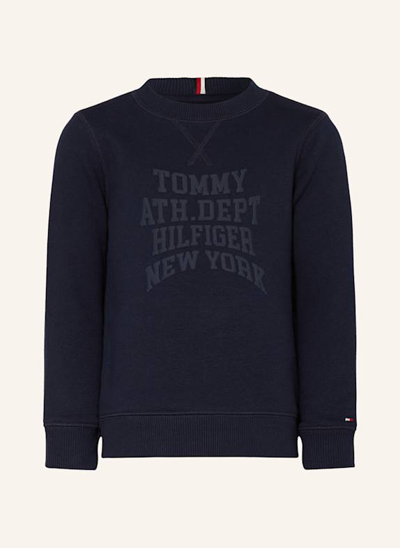 TOMMY HILFIGER Bluza nierozpinana GRANATOWY