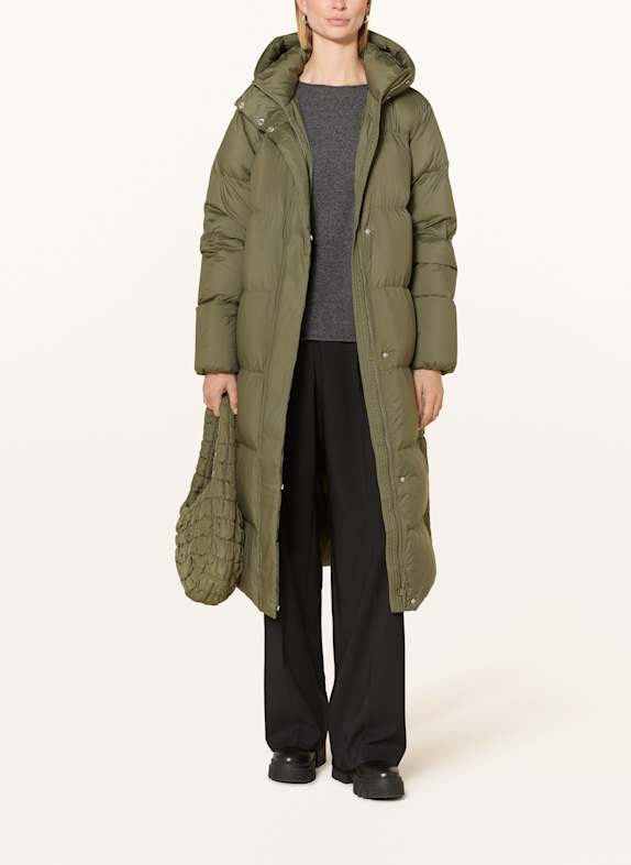 TOMMY HILFIGER Daunenmantel OLIV