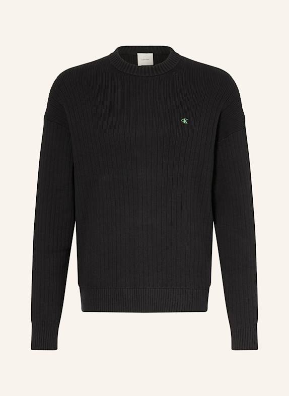 Calvin Klein Jeans Pullover SCHWARZ