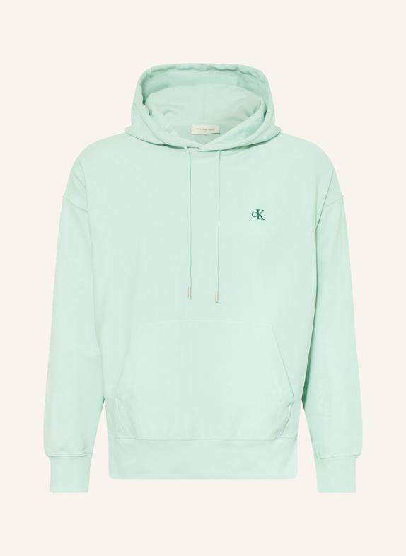 Calvin Klein Jeans Hoodie TURQUOISE