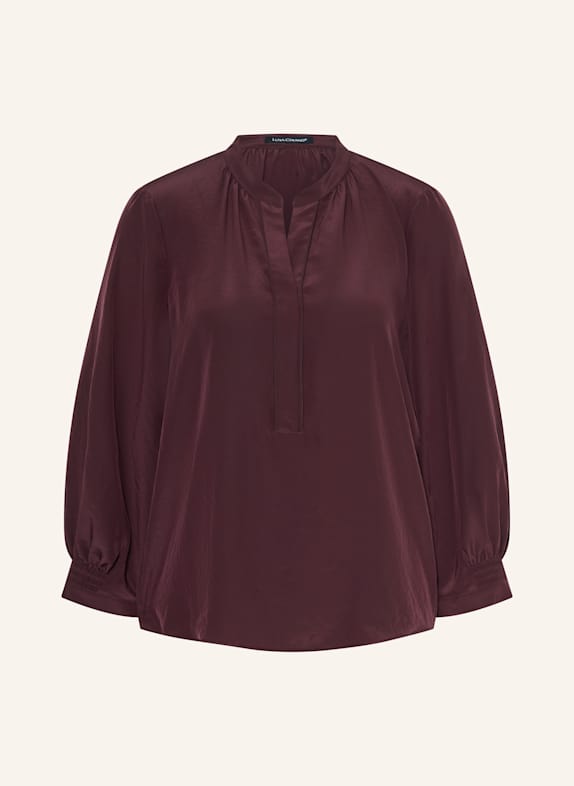 LUISA CERANO Blusenshirt DUNKELROT