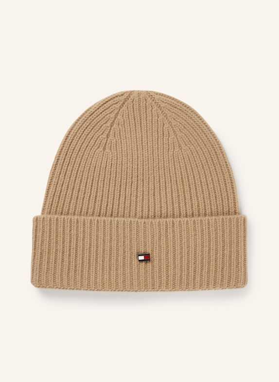TOMMY HILFIGER Cashmere-Mütze BEIGE