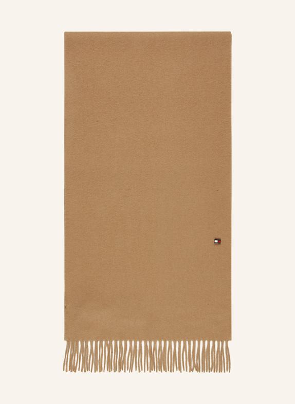 TOMMY HILFIGER Cashmere-Schal CAMEL