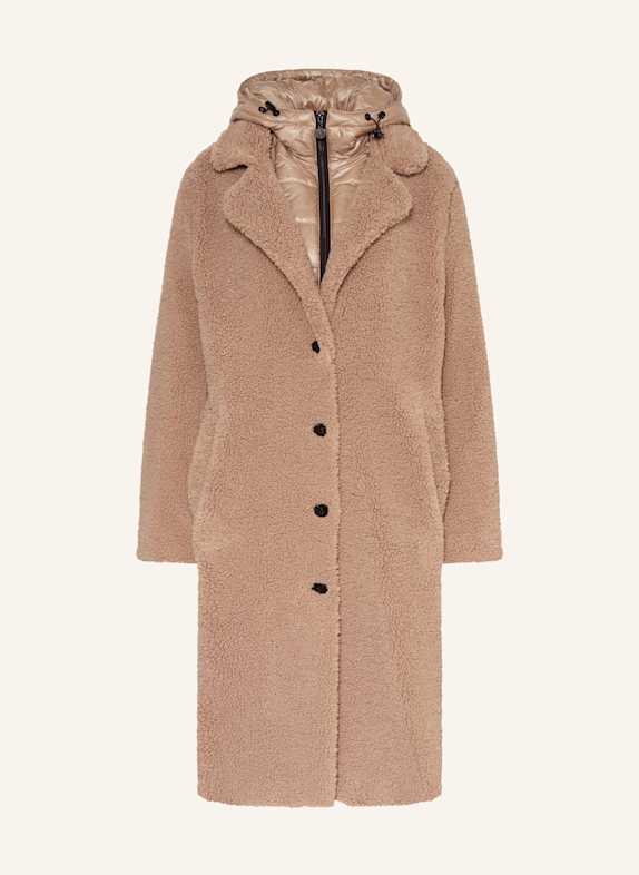 FRIEDA & FREDDIES Teddyfell-Mantel GINEZ CAMEL