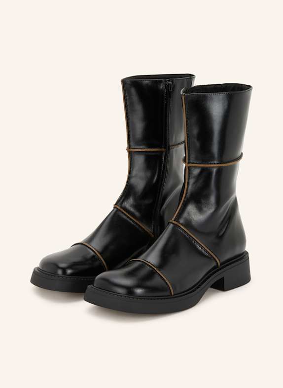 MIISTA DAHLIA boots BLACK/ BEIGE