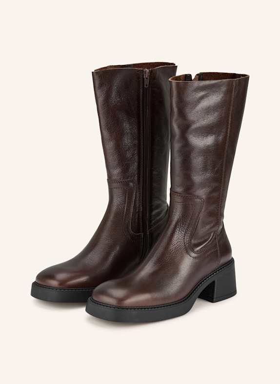 MIISTA MARLIES boots DARK BROWN