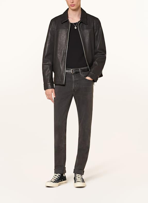 REPLAY Blugi Regular Slim Fit 097 GRIS ÎNCHIS
