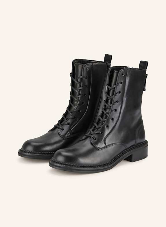 KENNEL & SCHMENGER Lace-up boots HARPER BLACK
