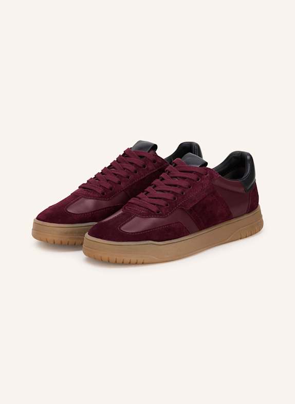 KENNEL & SCHMENGER Sneakersy GAZ CIEMNOCZERWONY