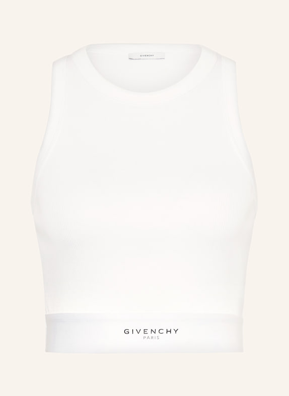 GIVENCHY Cropped-Top WEISS