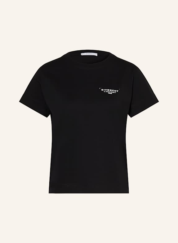 GIVENCHY T-Shirt SCHWARZ/ WEISS