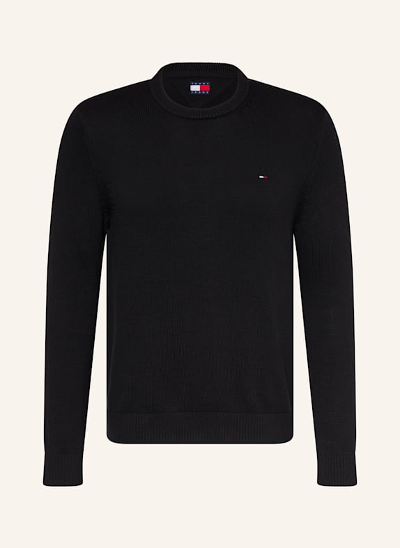 TOMMY JEANS Pullover SCHWARZ