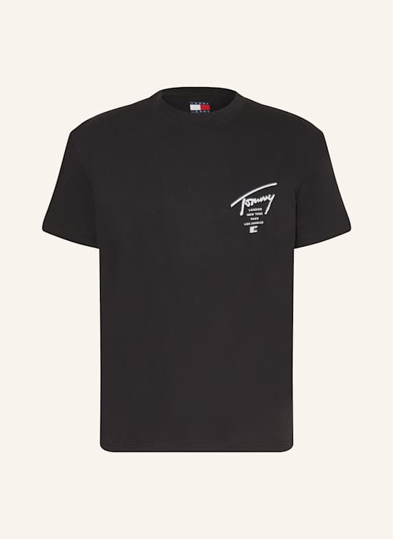 TOMMY JEANS T-Shirt SCHWARZ