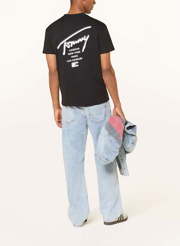 TOMMY JEANS T-shirt ZWART