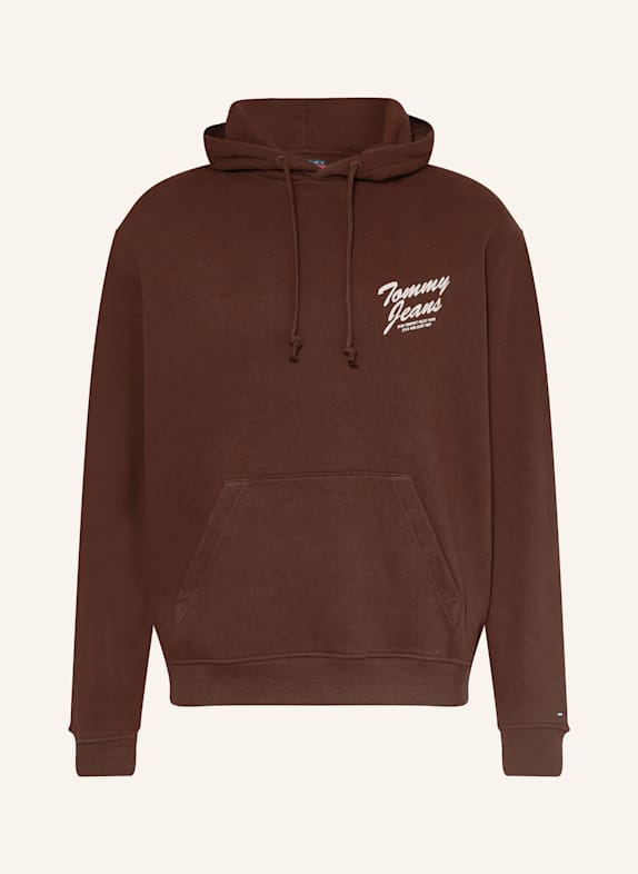 TOMMY JEANS Hoodie DUNKELBRAUN