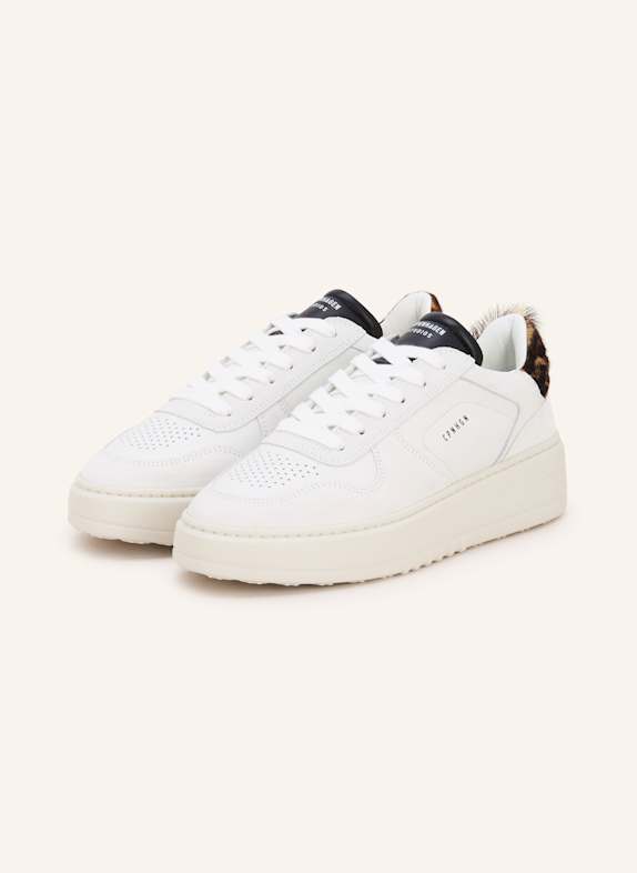COPENHAGEN Sneakers CPH75 WHITE/ BLACK/ COGNAC