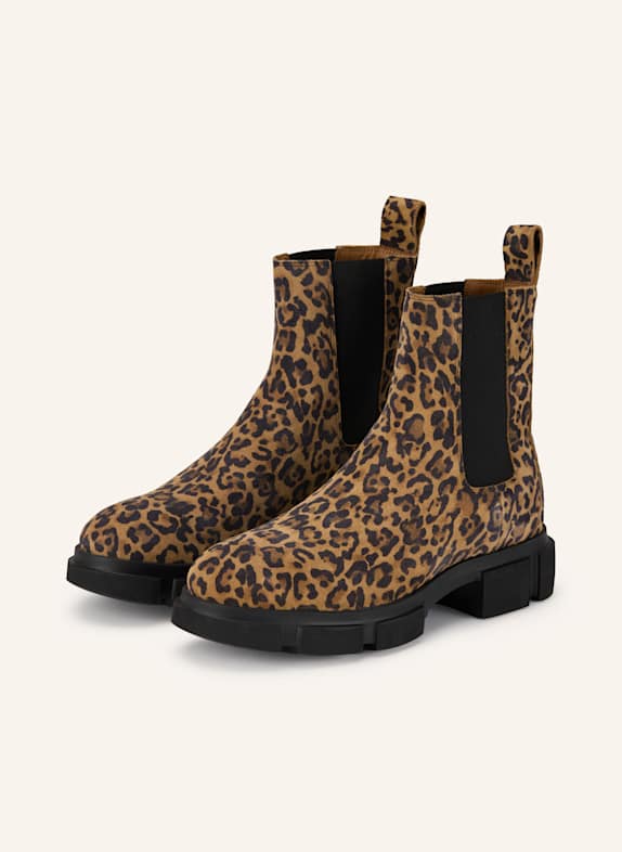 COPENHAGEN Chelsea-Boots CPH570 CAMEL/ DUNKELBRAUN