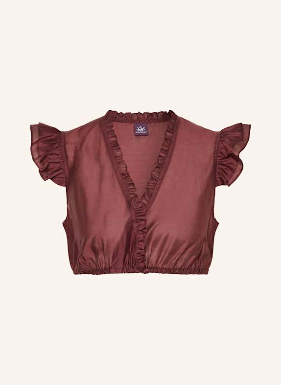 Spieth & Wensky Dirndlbluse FRAN FUCHSIA