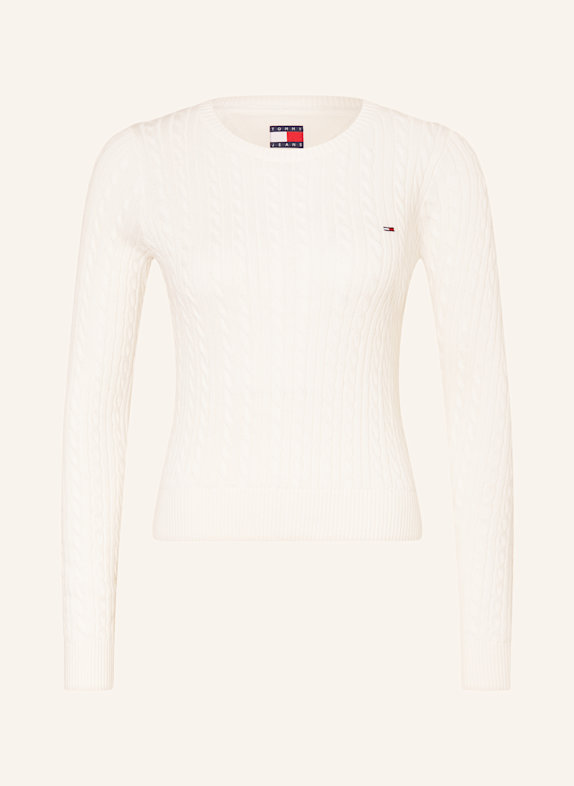TOMMY JEANS Pullover ECRU
