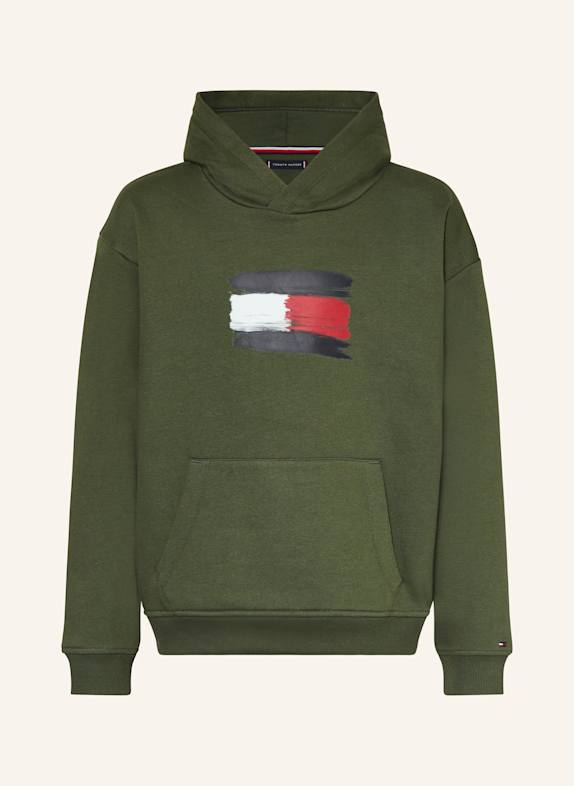 TOMMY HILFIGER Ekologiczne procesy produkcyjne CIEMNOZIELONY