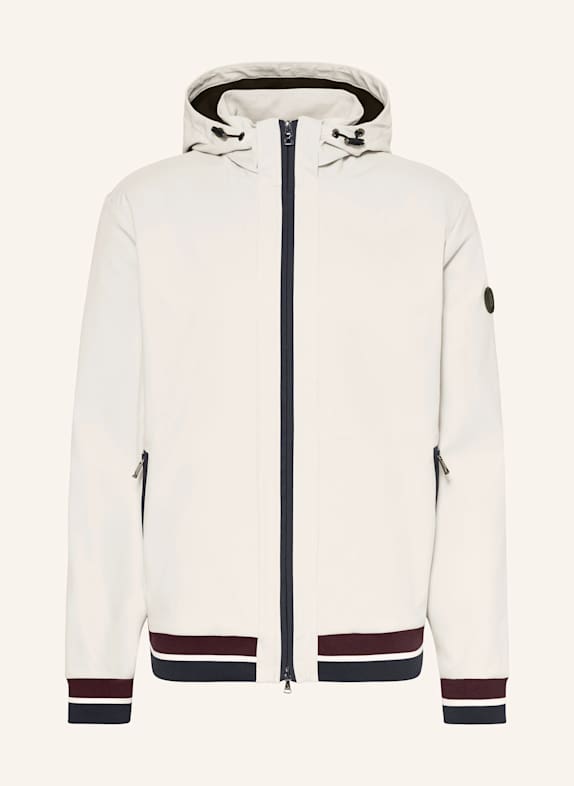 BOGNER long-sleeve asymmetric shirt CREAM