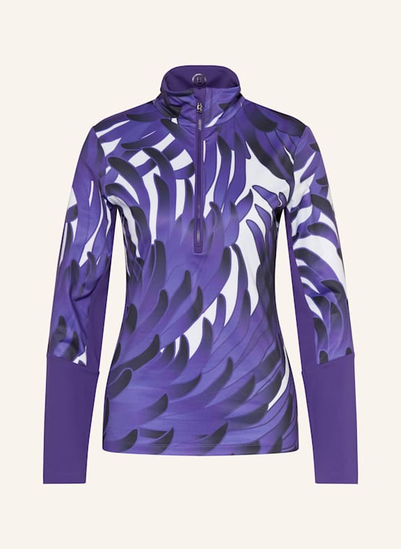 BOGNER Midlayer GELIA LILA/ WEISS/ DUNKELBLAU