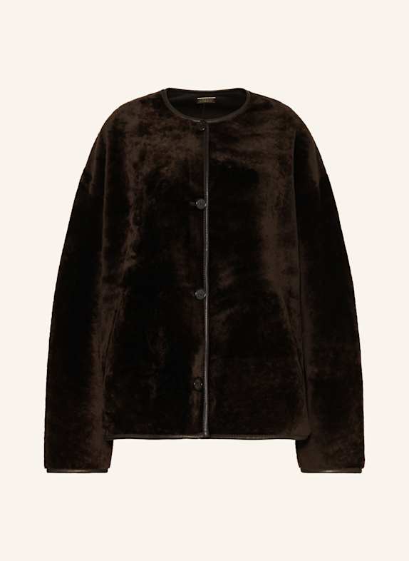 UTZON Jacke JOD DUNKELBRAUN