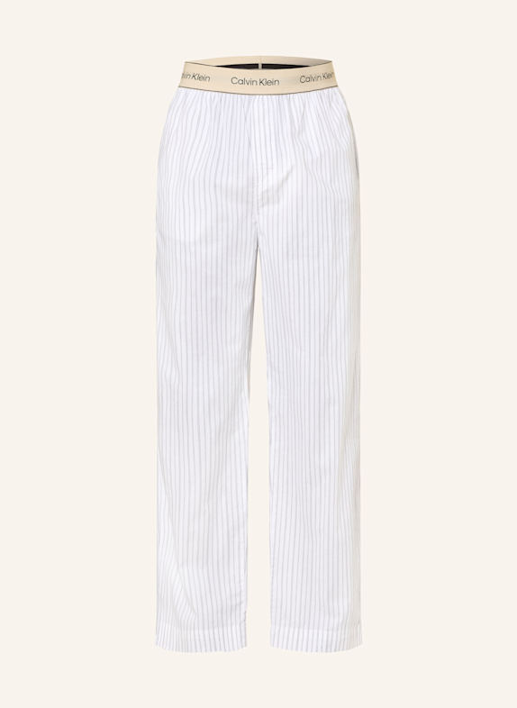 Calvin Klein Schlafhose WEISS/ SCHWARZ/ HELLGRAU