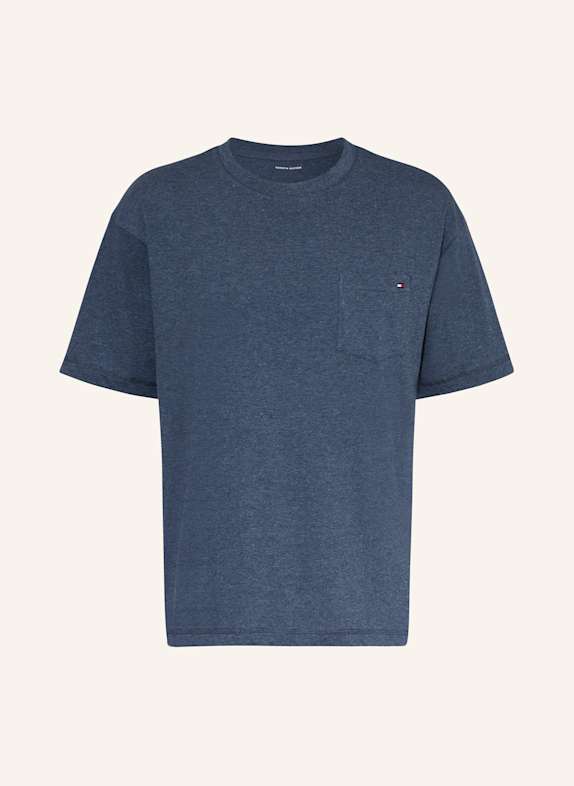 TOMMY HILFIGER Schlafshirt DUNKELBLAU