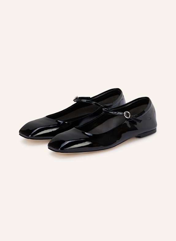 Aeyde Mary Jane ballet flats UMA BLACK