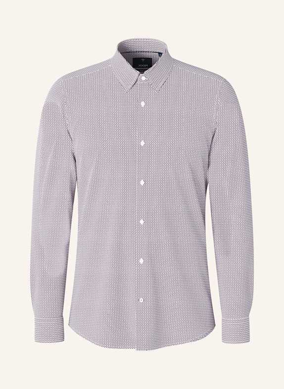 JOOP! Hemd PIERCE Slim Fit DUNKELROT/ WEISS/ DUNKELBLAU
