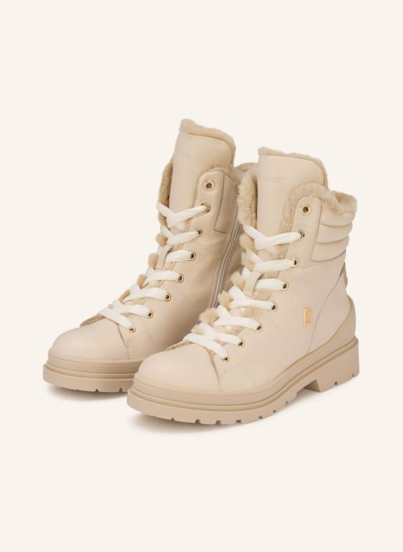 BOGNER Lace-up boots BEIGE