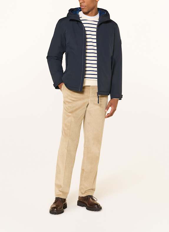 TOMMY HILFIGER regnjacka MÖRKBLÅ