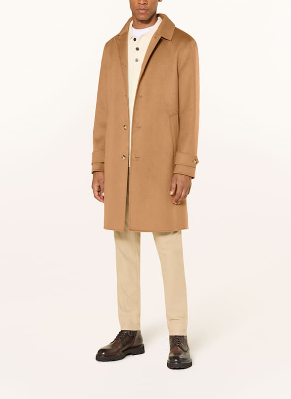 TOMMY HILFIGER Wollmantel BRAUN