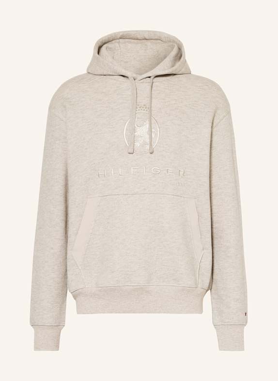 TOMMY HILFIGER Hoodie P97 Light Grey Marbled Heather