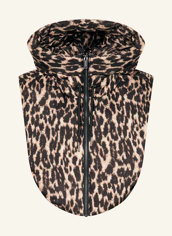 RINO & PELLE Kapuzeneinsatz SCHWARZ / HELLBRAUN / BRAUN