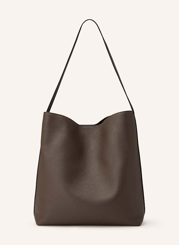AESTHER EKME Shoulder bag SAC SUPPLE DARK BROWN