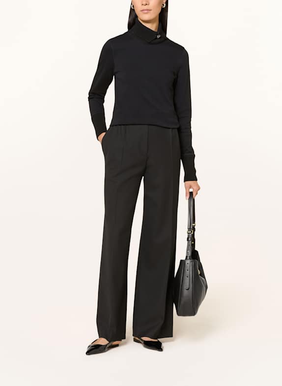 MARC CAIN Rollkragenshirt 900 BLACK