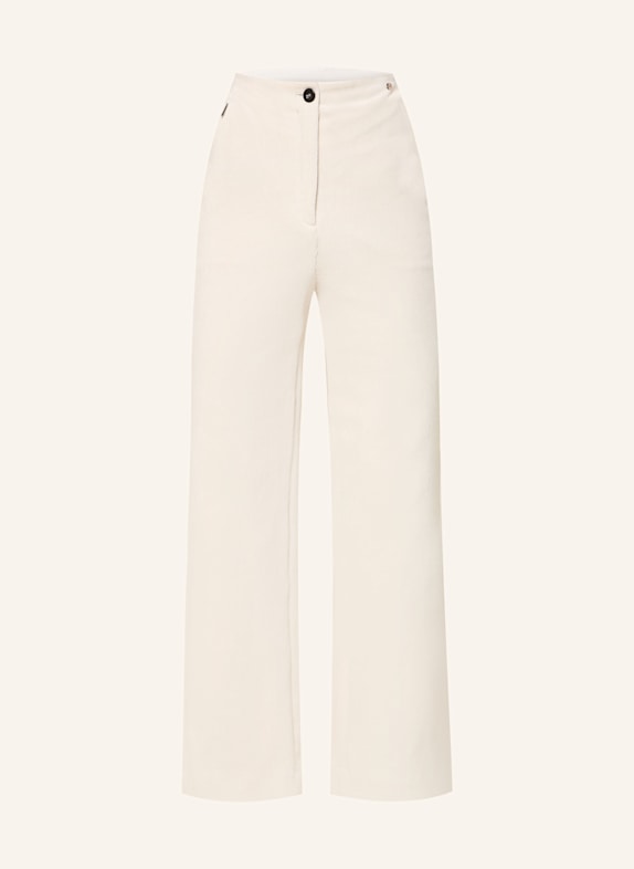 MARC CAIN Corduroy trousers WELKOM 182 smoke