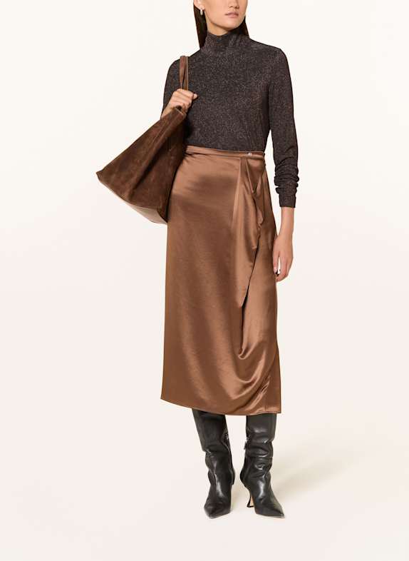 MARC CAIN Satinrock 639 dark chestnut brown