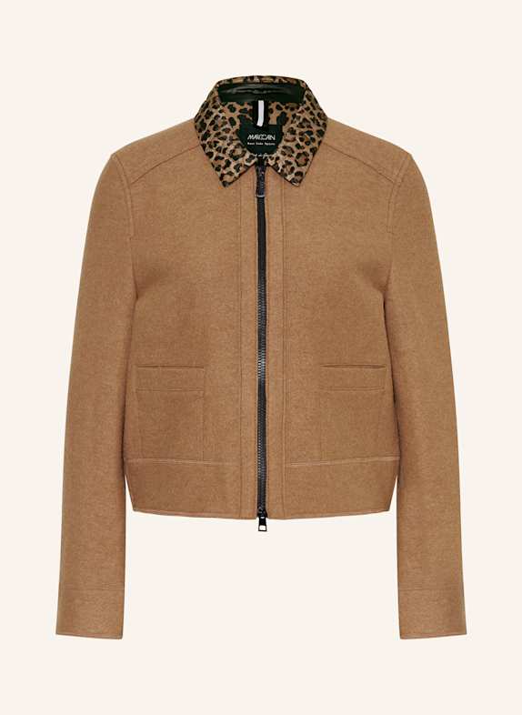 MARC CAIN Boxy jacket 624 milk coffee