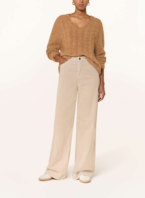 MARC CAIN Pullover mit Alpaka 624 milk coffee