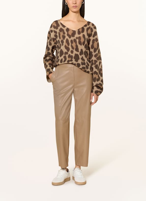 MARC CAIN Pullover mit Alpaka 624 milk coffee