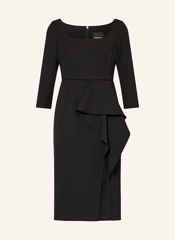 MARC CAIN Cocktailkleid mit 3/4-Arm 900 BLACK