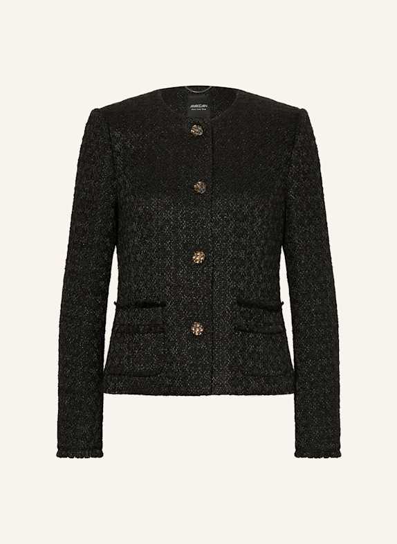 MARC CAIN Bouclé blazer 900 BLACK
