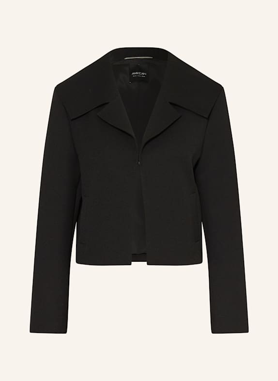 MARC CAIN Boxy jacket BLACK