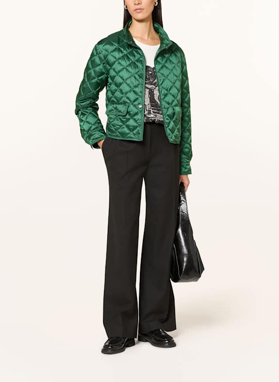 MARC CAIN Kurtka pikowana 556 dark jade green