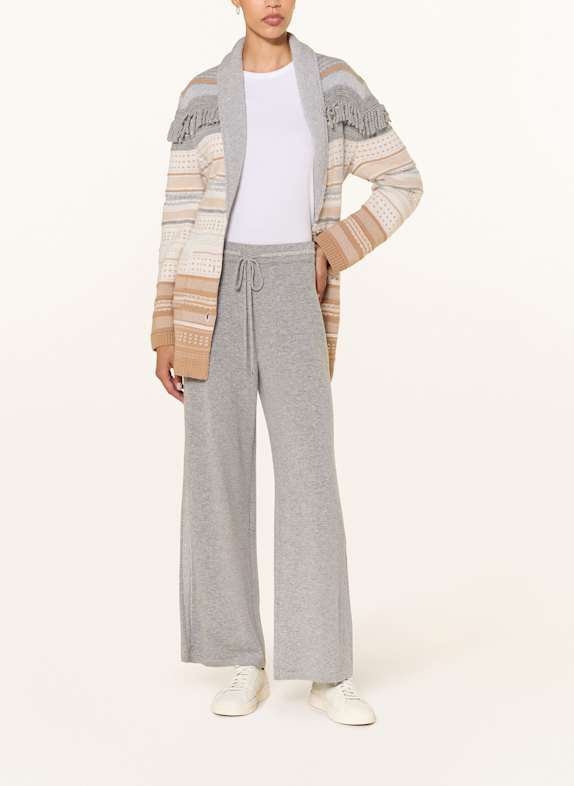 MARC CAIN Strickhose WASHINGTON mit Cashmere 820 GREY